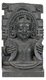 India: Stone carving of Rahu, Snake Demon and causer of solar and lunar eclipses